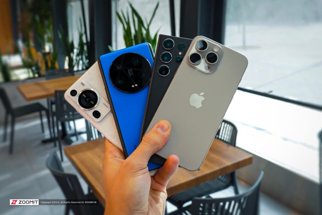 Comparison of iPhone 15 Pro Max camera with Galaxy S23 Ultra, Xiaomi 13 Ultra and Huawei P60 Pro