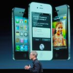 Apple released the iPhone 4s;  A day later, Steve Jobs died