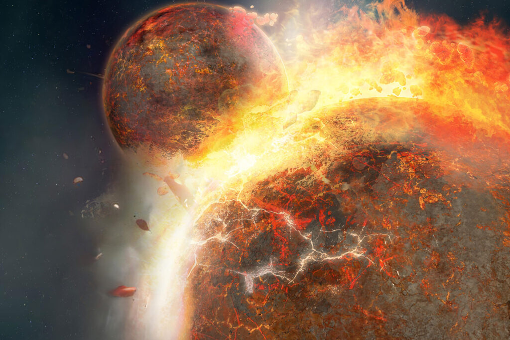 Scientists have discovered traces of an ancient planet under the Earth’s mantle