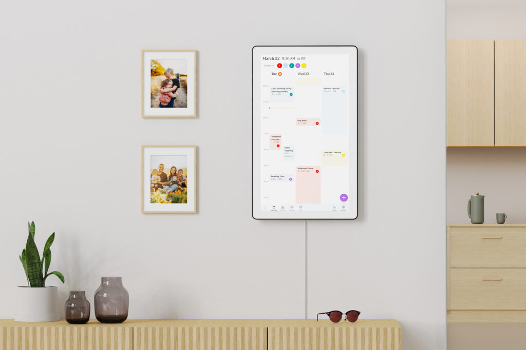 This smart calendar is a modern alternative to printed calendars