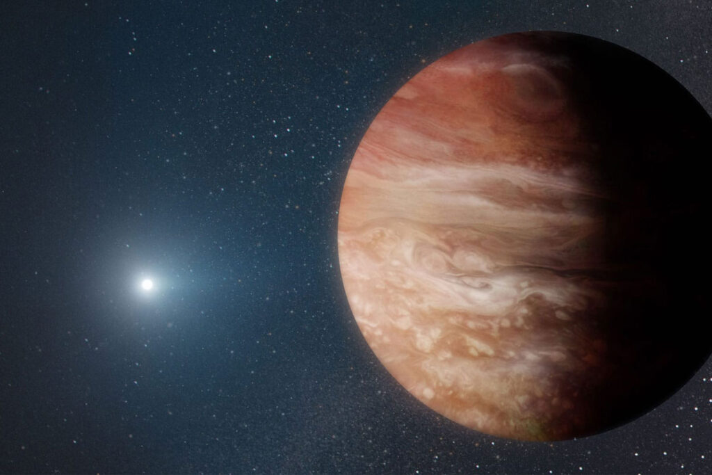 The James Webb Space Telescope discovered two alien worlds around dead stars