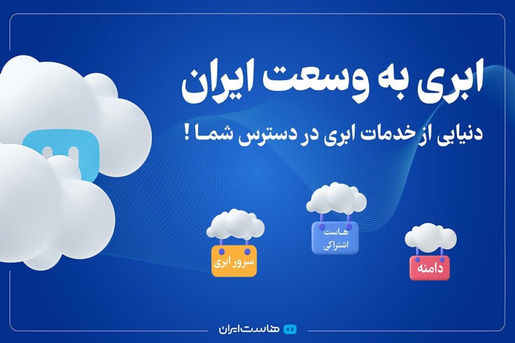 A cloud as big as Iran, Iran is your host under the cloudy sky!