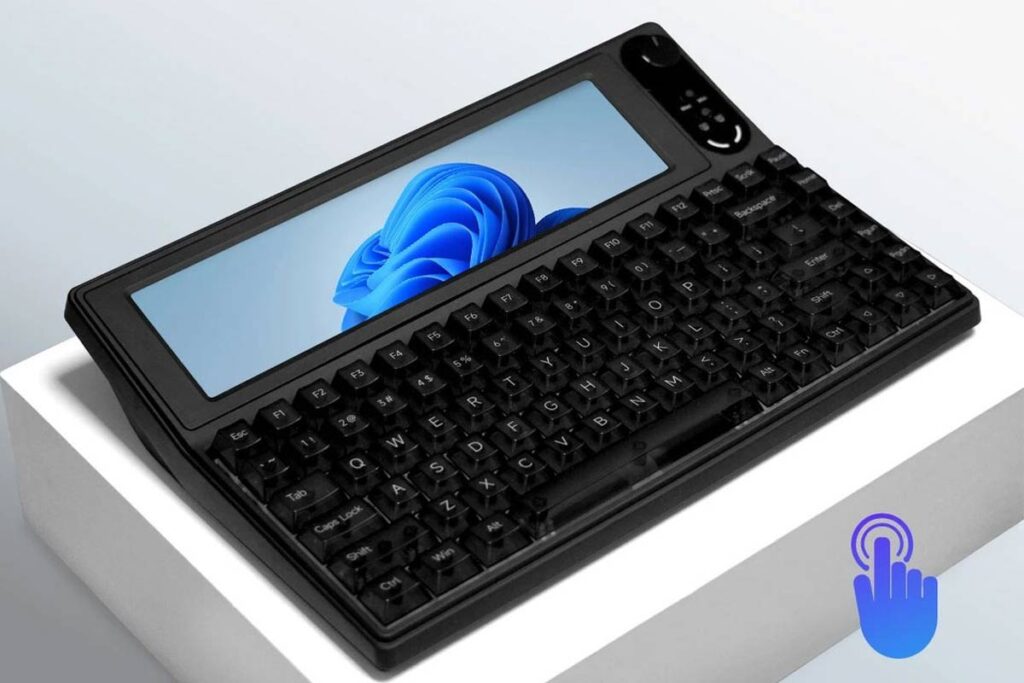 This exciting keyboard has a 10.1 inch screen